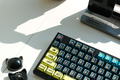 SOUL104 Black | Cyberpunk Mechanical Keyboard