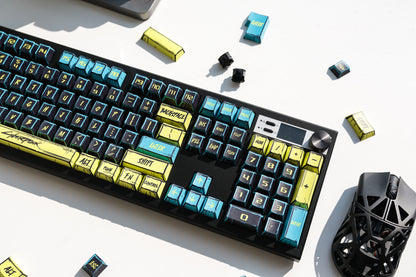 SOUL104 Black | Cyberpunk Mechanical Keyboard