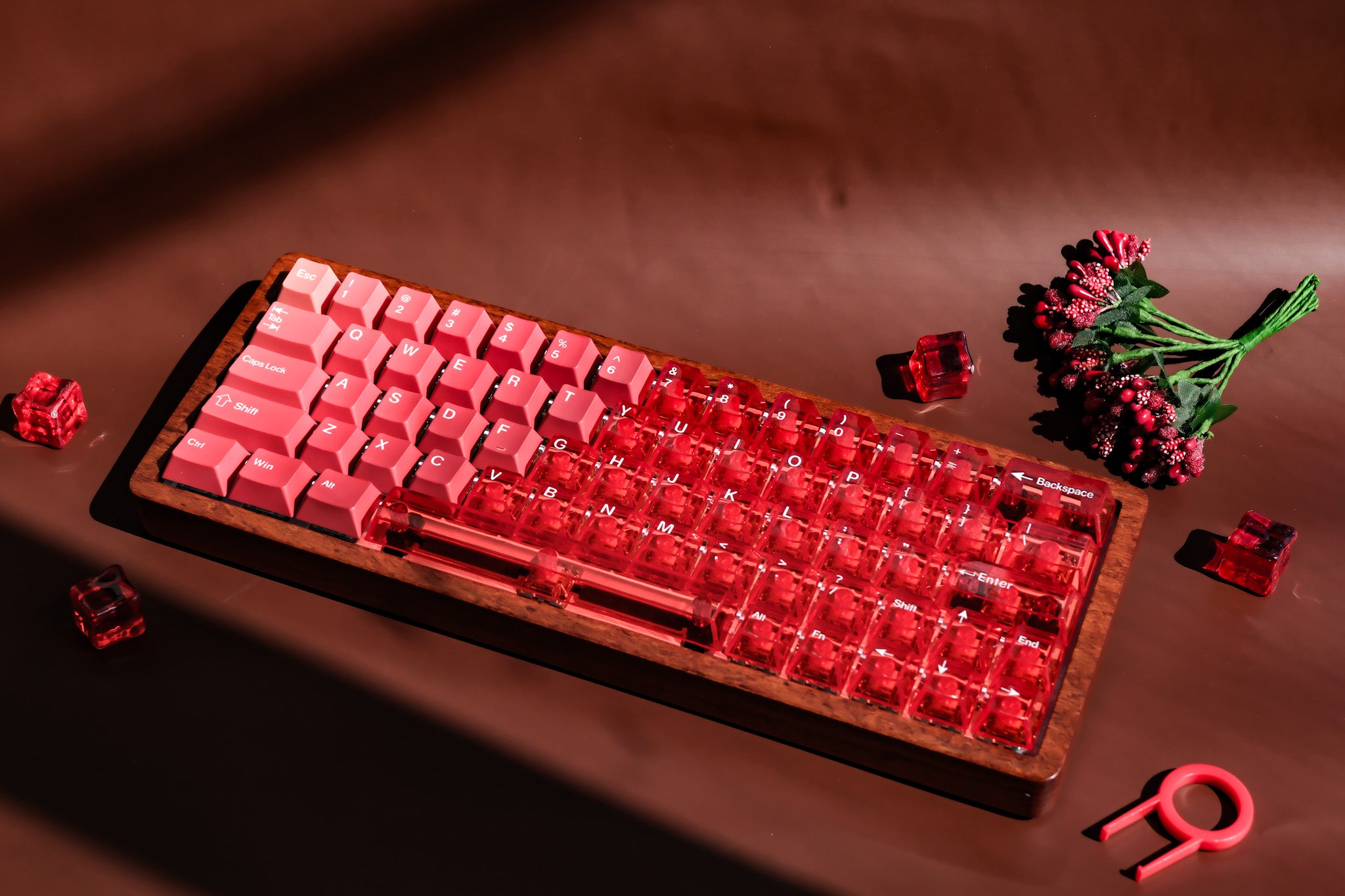 Flame Light Key Cap Set