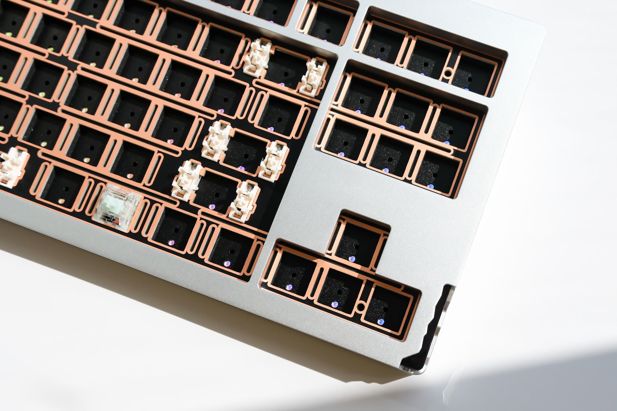Star80 Silver | Aluminium Keyboard Barebone