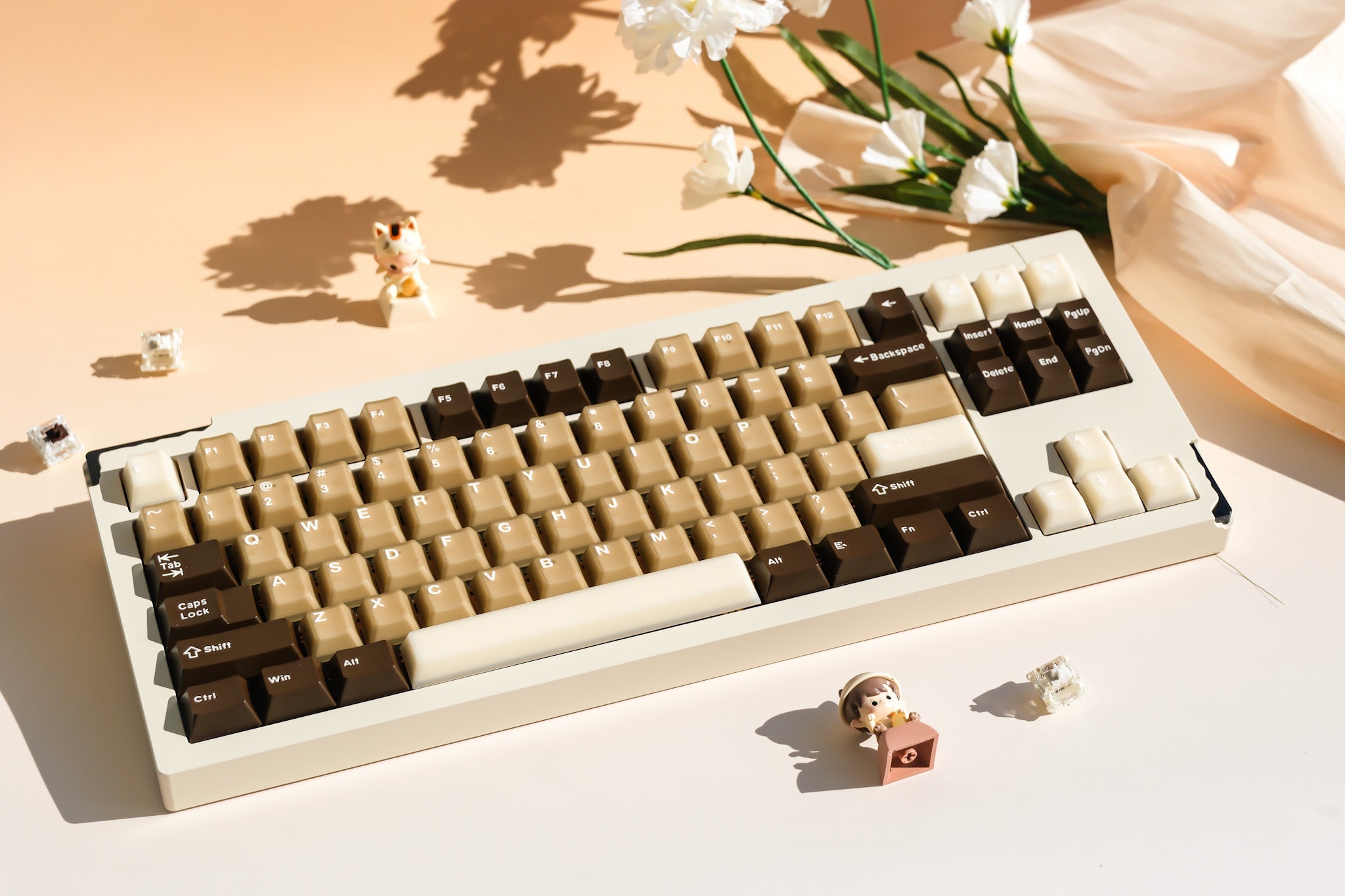 Star80 Creamy White | Coconut Latté Aluminium Keyboard | Pre-order Opens Now!