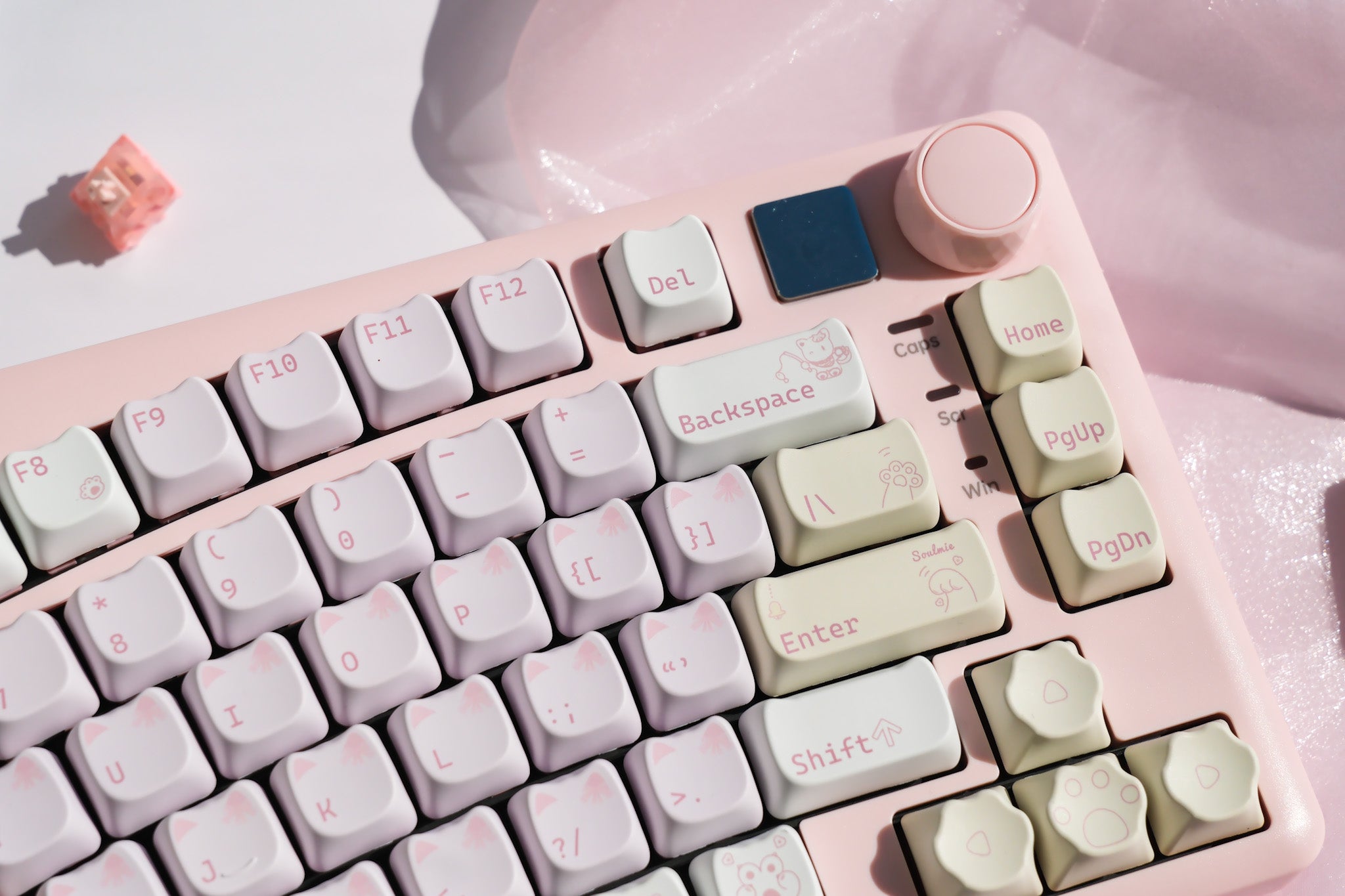 Alice75 Pink Grace Catty | Mechanical Keyboard | Pre-order Opens Now!