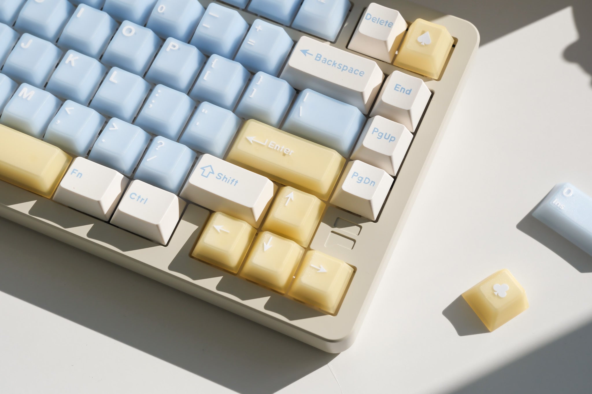 F75 Creamy White | Salted Soda Mechanical Keyboard | Pre-order Opening