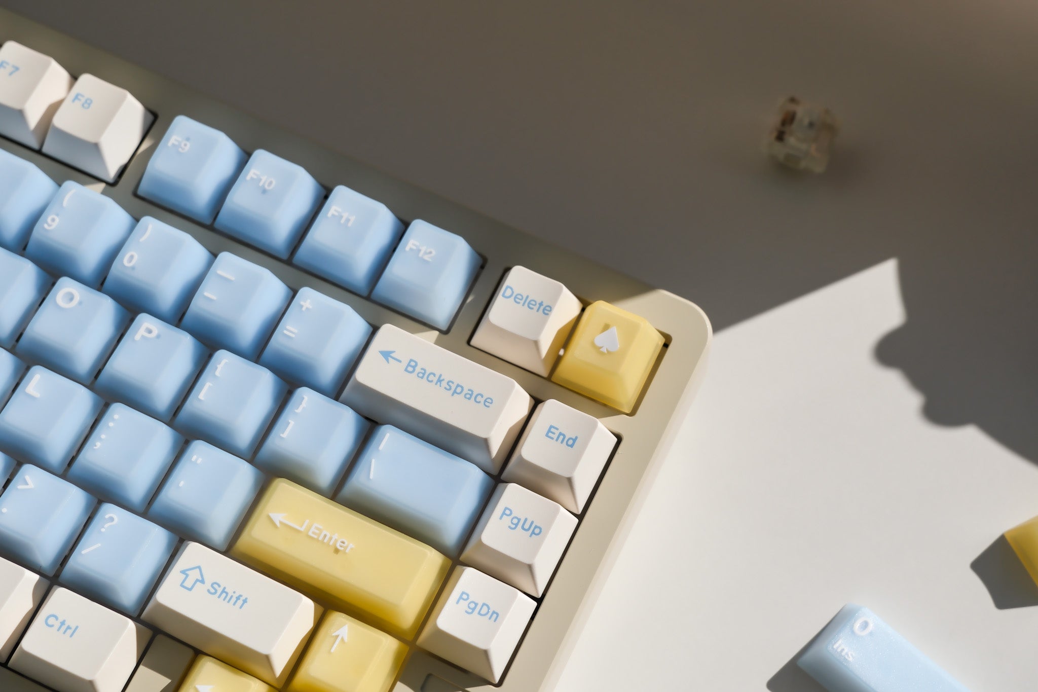 F75 Creamy White | Salted Soda Mechanical Keyboard | Pre-order Opening