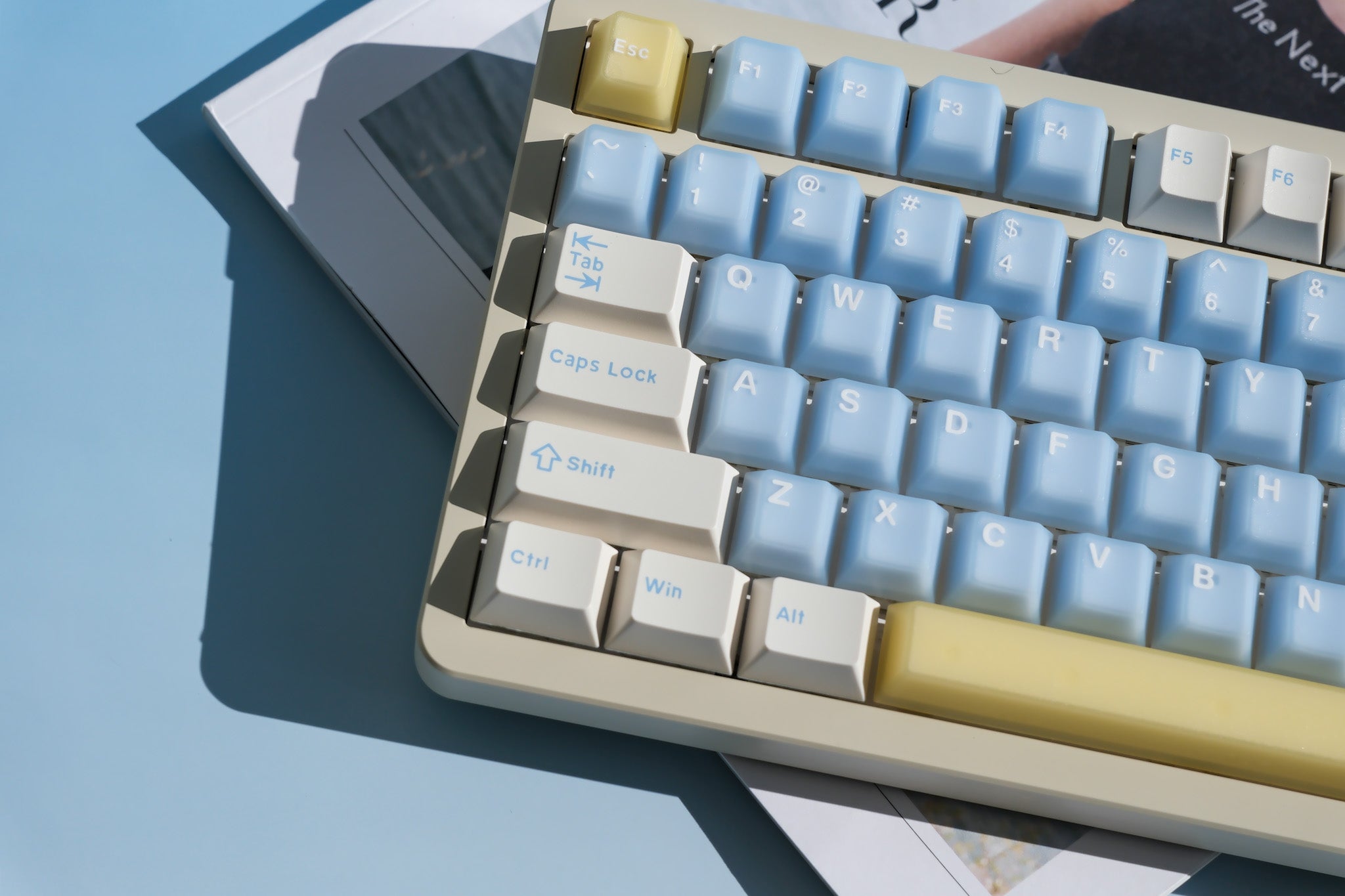 F75 Creamy White | Salted Soda Mechanical Keyboard | Pre-order Opening