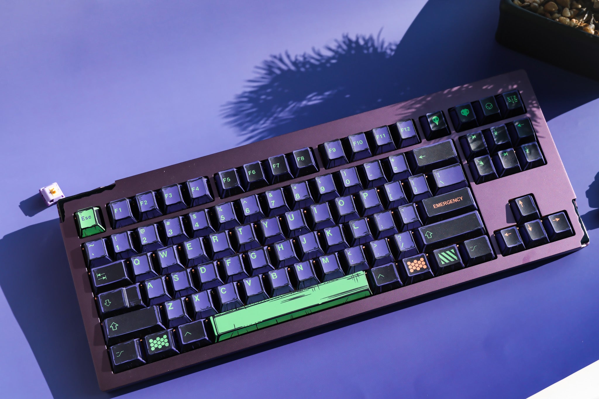 Stars80 Purple | Unit01 Aluminium Mechanical Keyboard