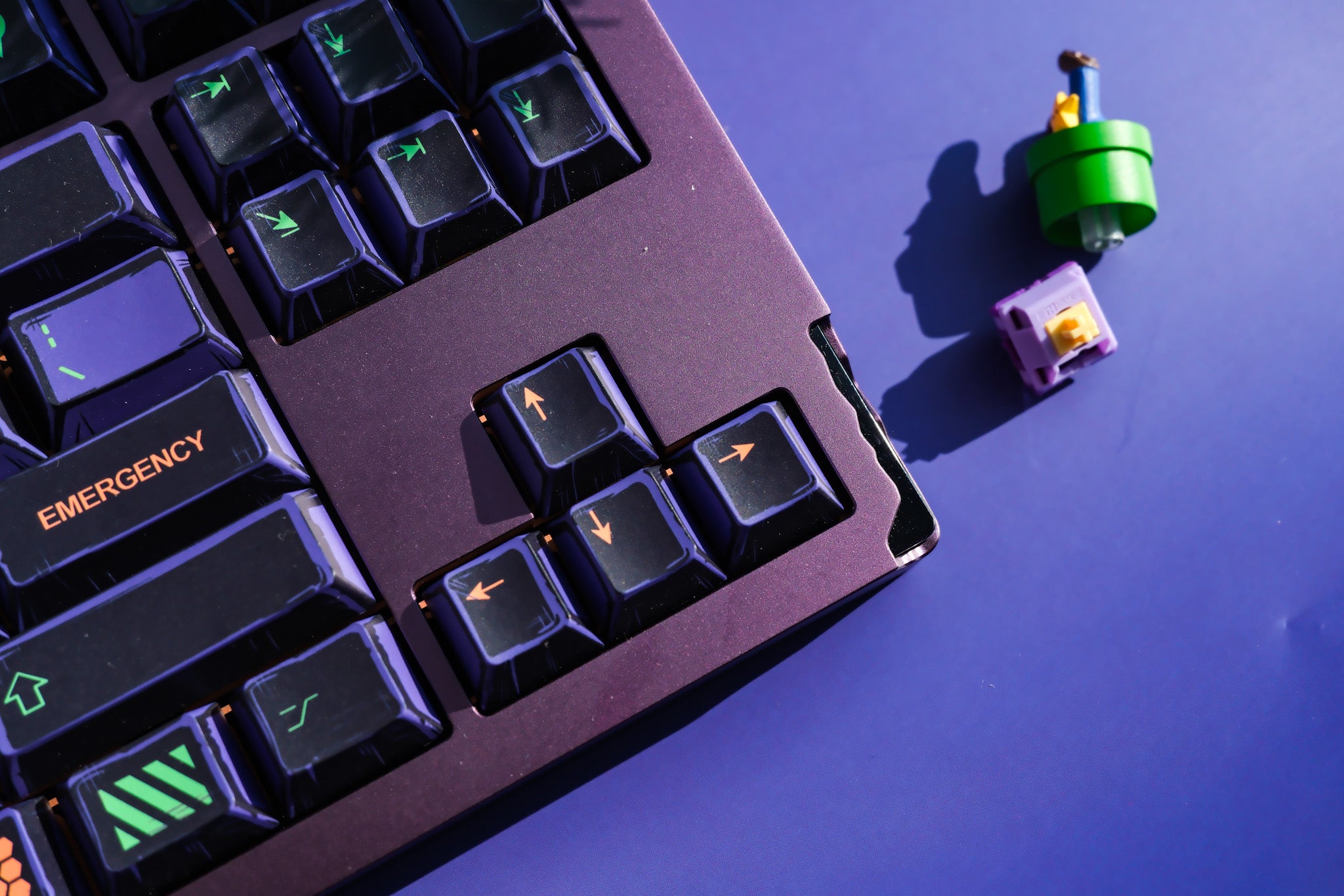 Stars80 Purple | Unit01 Aluminium Mechanical Keyboard