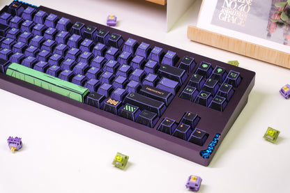 Stars80 Purple | Unit01 Aluminium Mechanical Keyboard