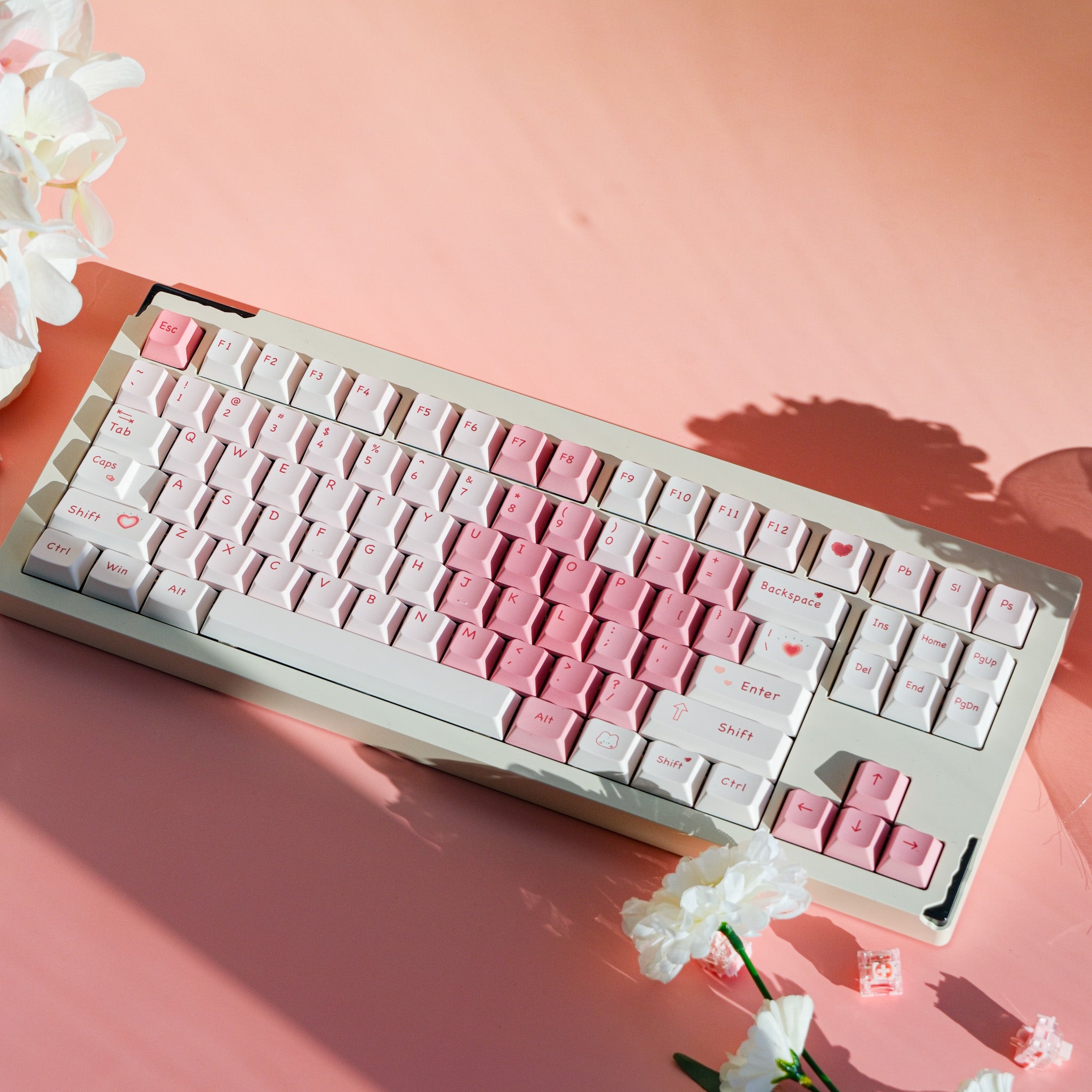 Stars80 Creamy White | Love u 3000 Aluminium Keyboard