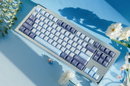 Stars80 Silver | Blueberry Cheesecake Aluminium Mechanical Keyboard