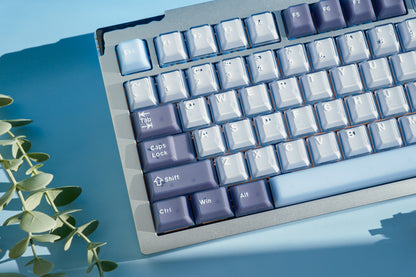 Stars80 Silver | Blueberry Cheesecake Aluminium Mechanical Keyboard