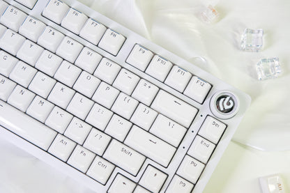 Hi75C White Jelly Mechanical Keyboard
