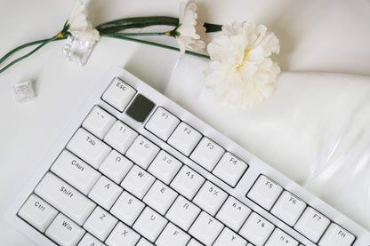 Hi75C White Jelly Mechanical Keyboard