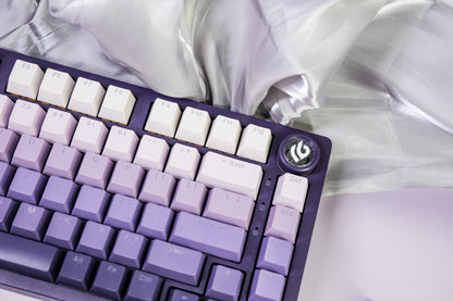 Hi75C Purple Lavender Mechanical Keyboard