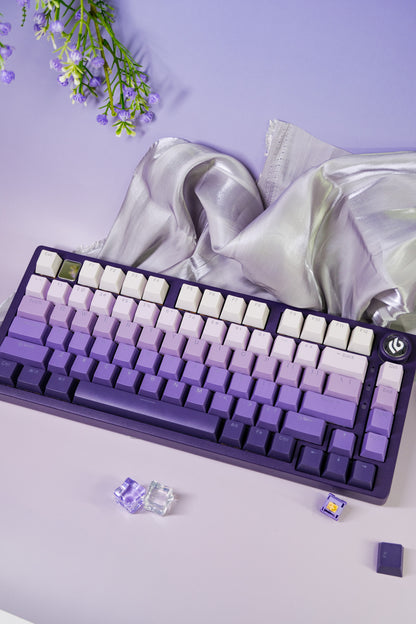 Hi75C Purple Lavender Mechanical Keyboard