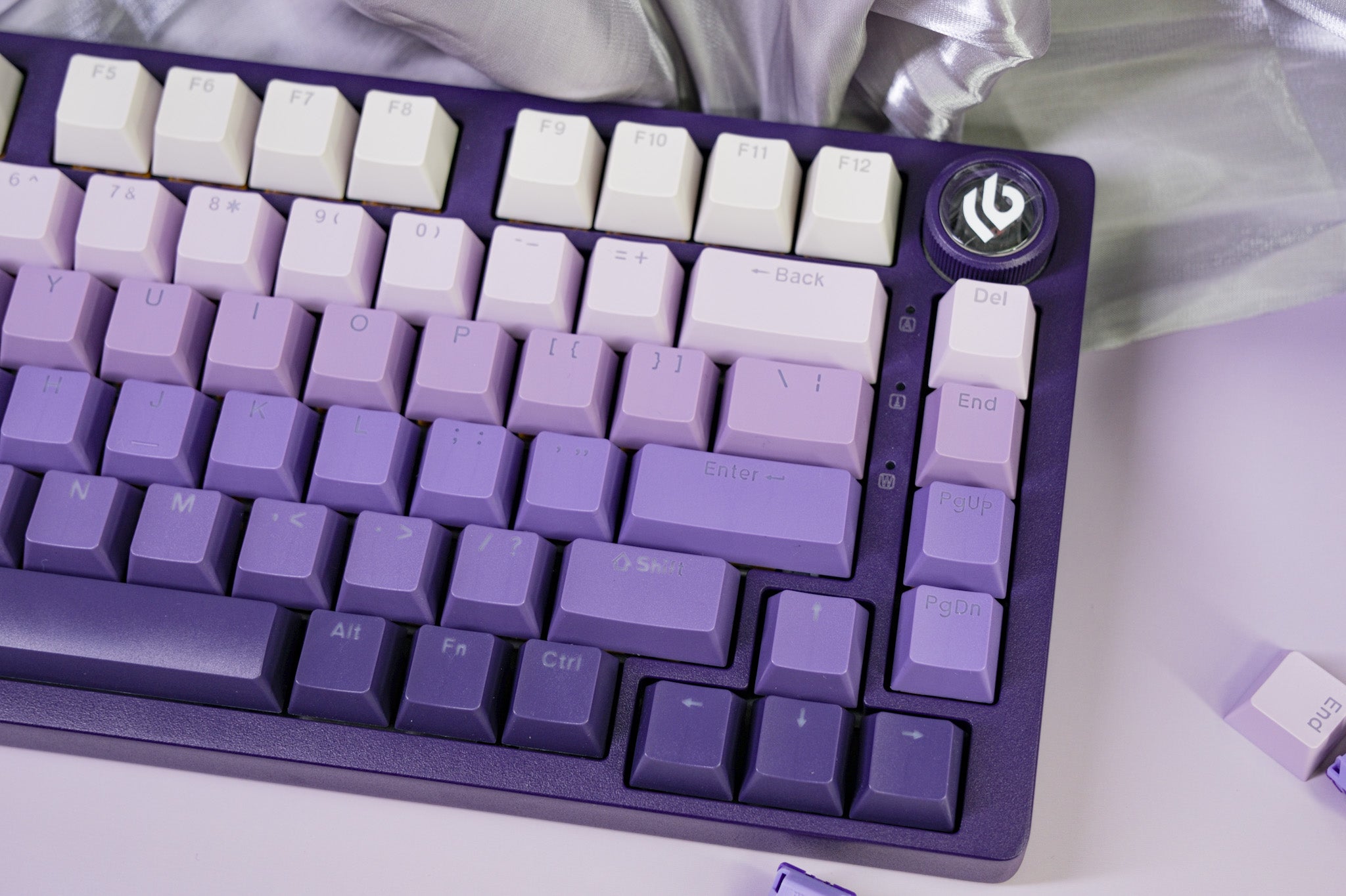 Hi75C Purple Lavender Mechanical Keyboard