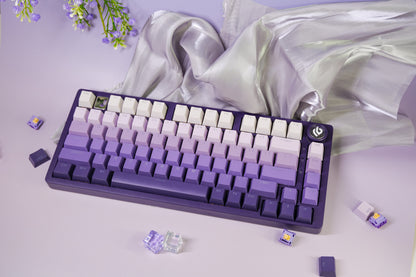 Hi75C Purple Lavender Mechanical Keyboard