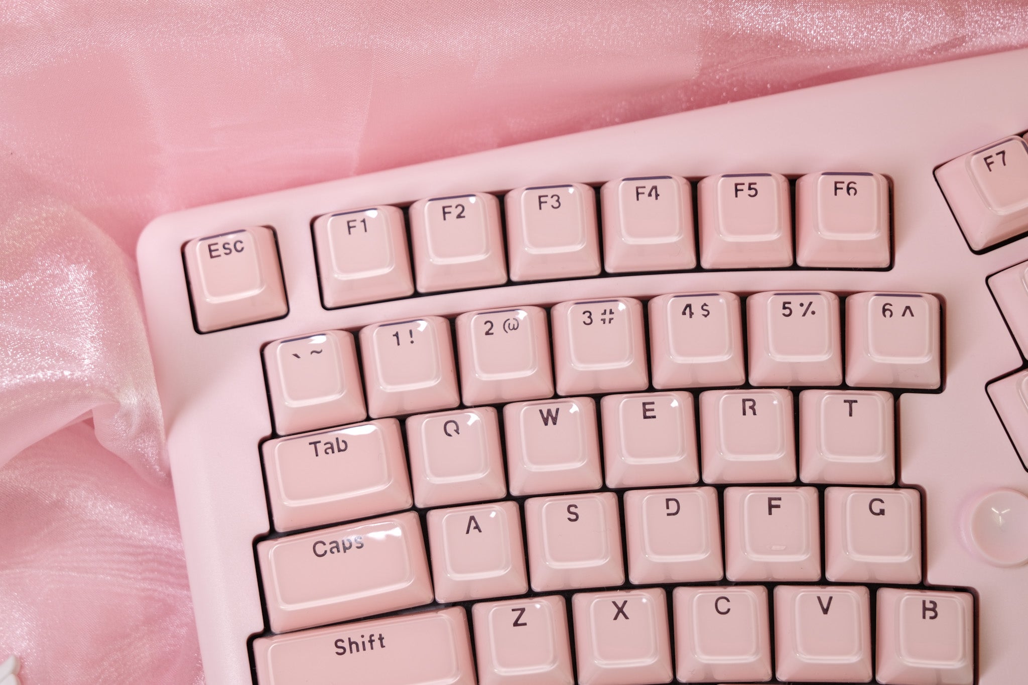 Alice75 Pink Jelly Mechanical Keyboard