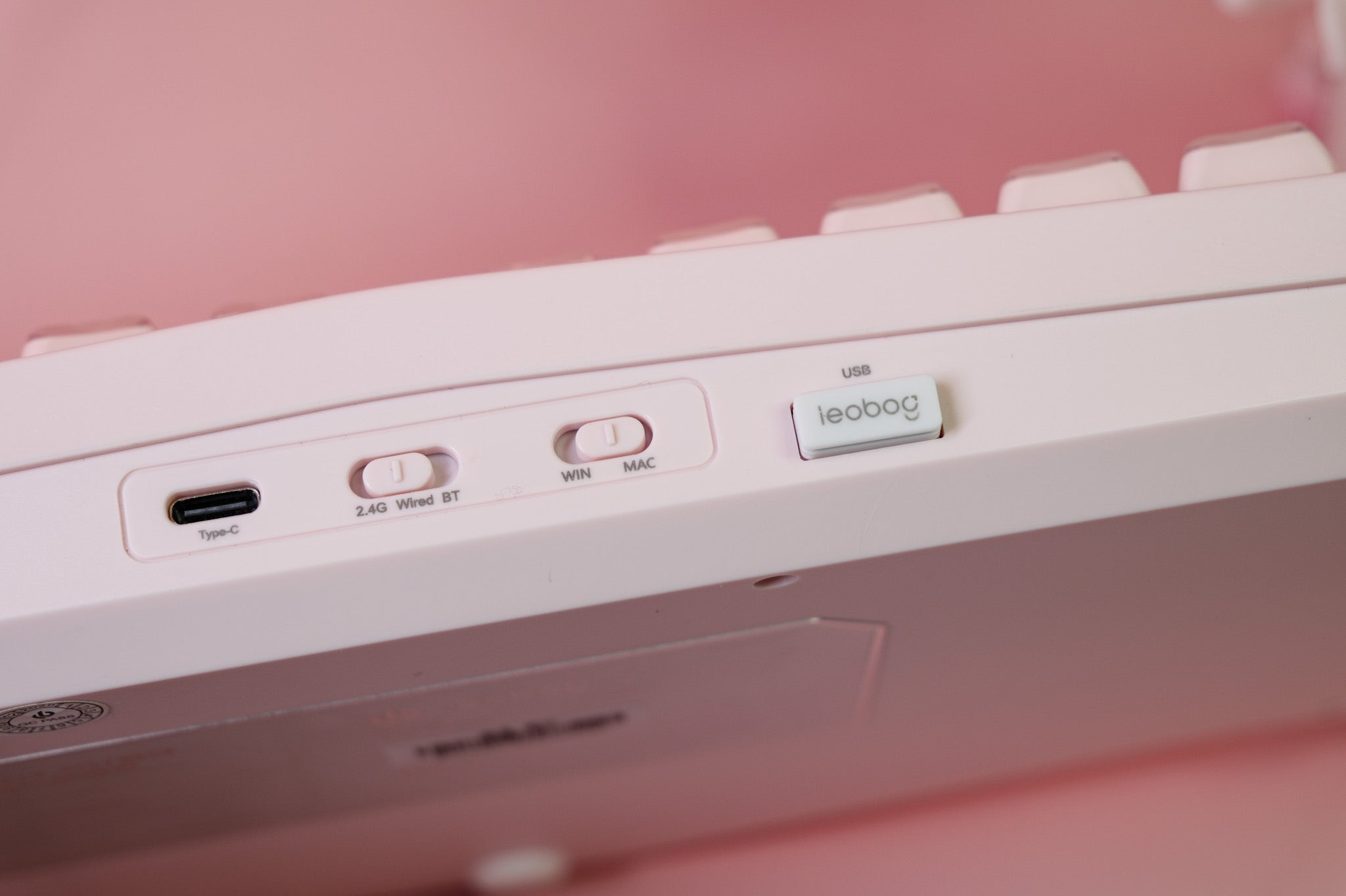 Alice75 Pink Jelly Mechanical Keyboard