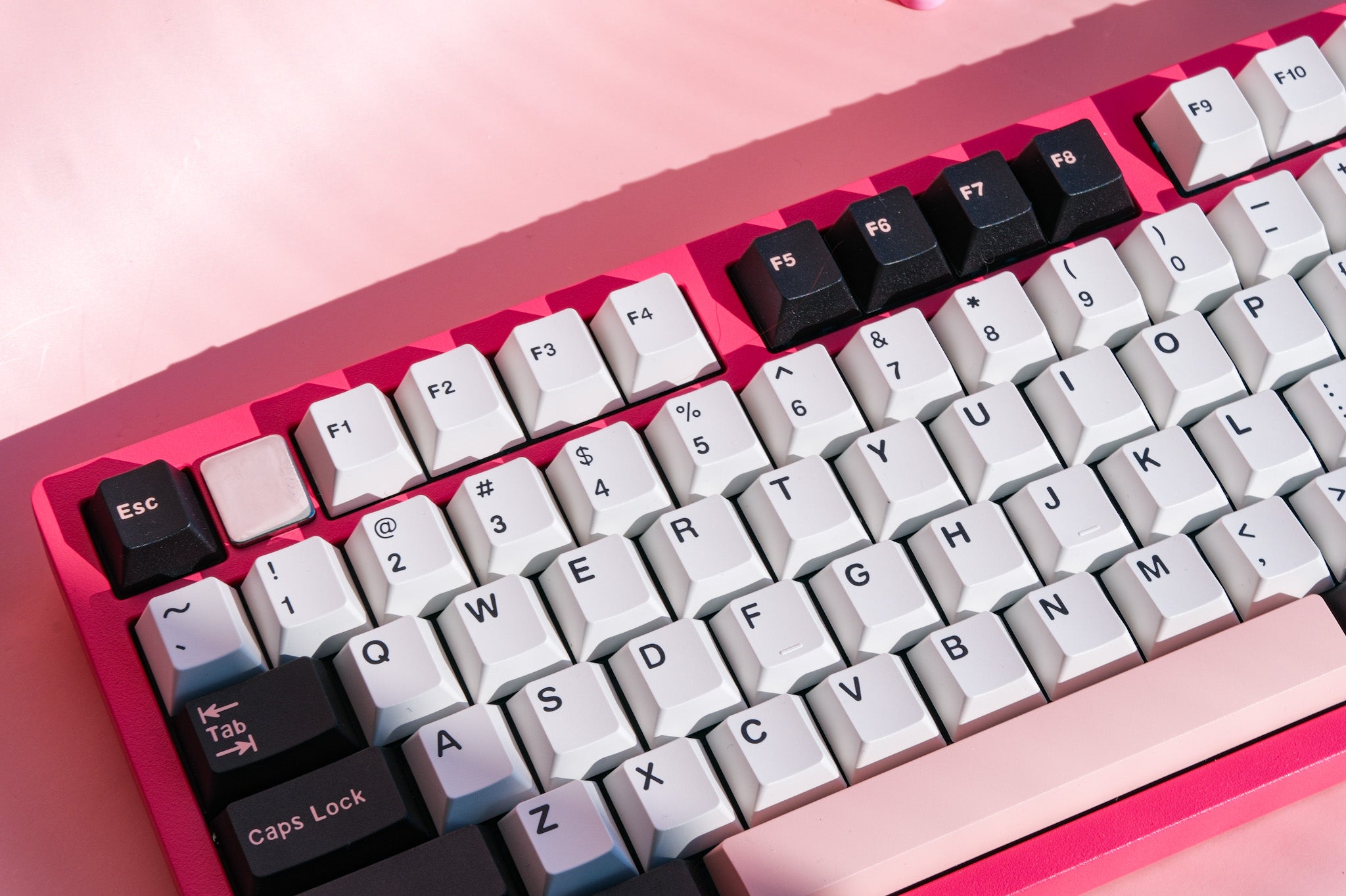 Hi75C Berry Milk Tea Mechanical Keyboard