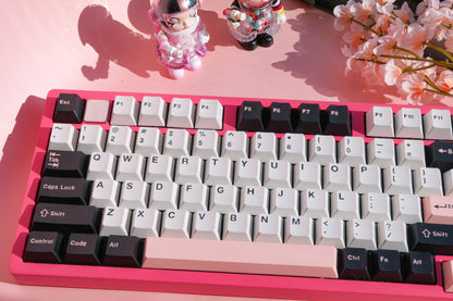 Hi75C Berry Milk Tea Mechanical Keyboard