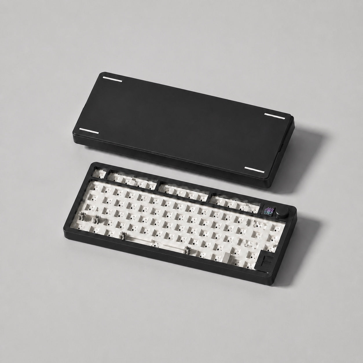F75 Knob Black | Aluminium Keyboard Barebone