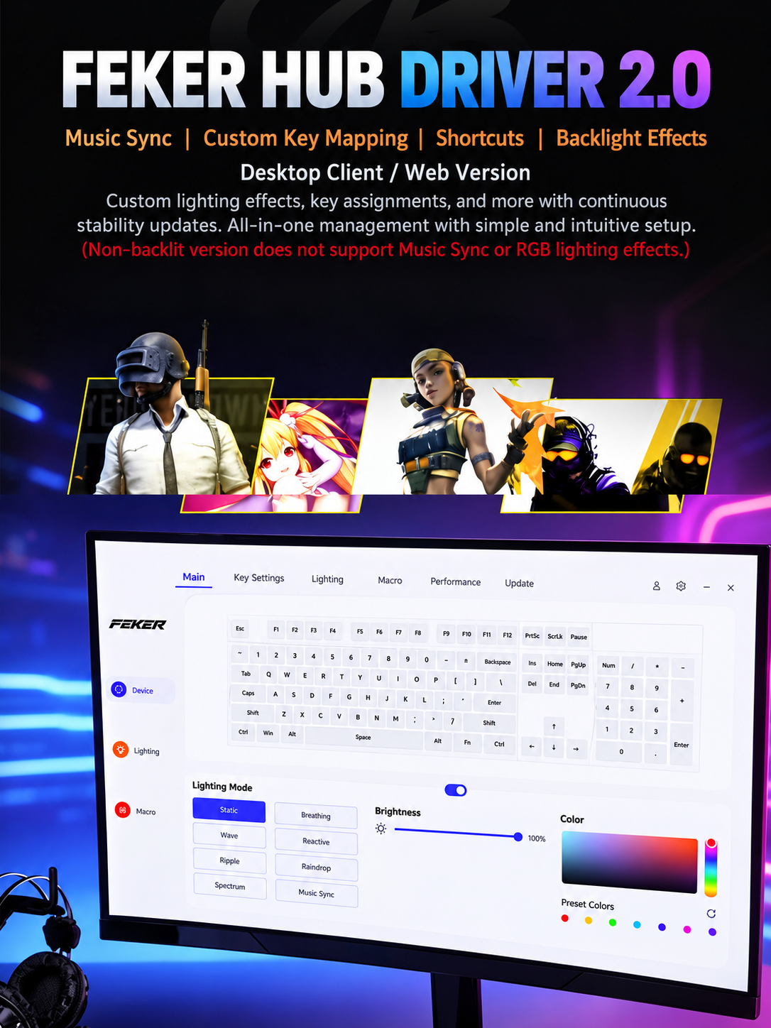 Feker C75 — shared full product details — More Details for C75 Barebone 1
