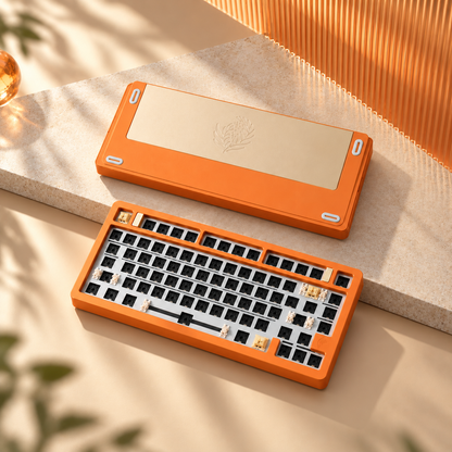 Feker C75 Orange | Mechanical Keyboard Barebone
