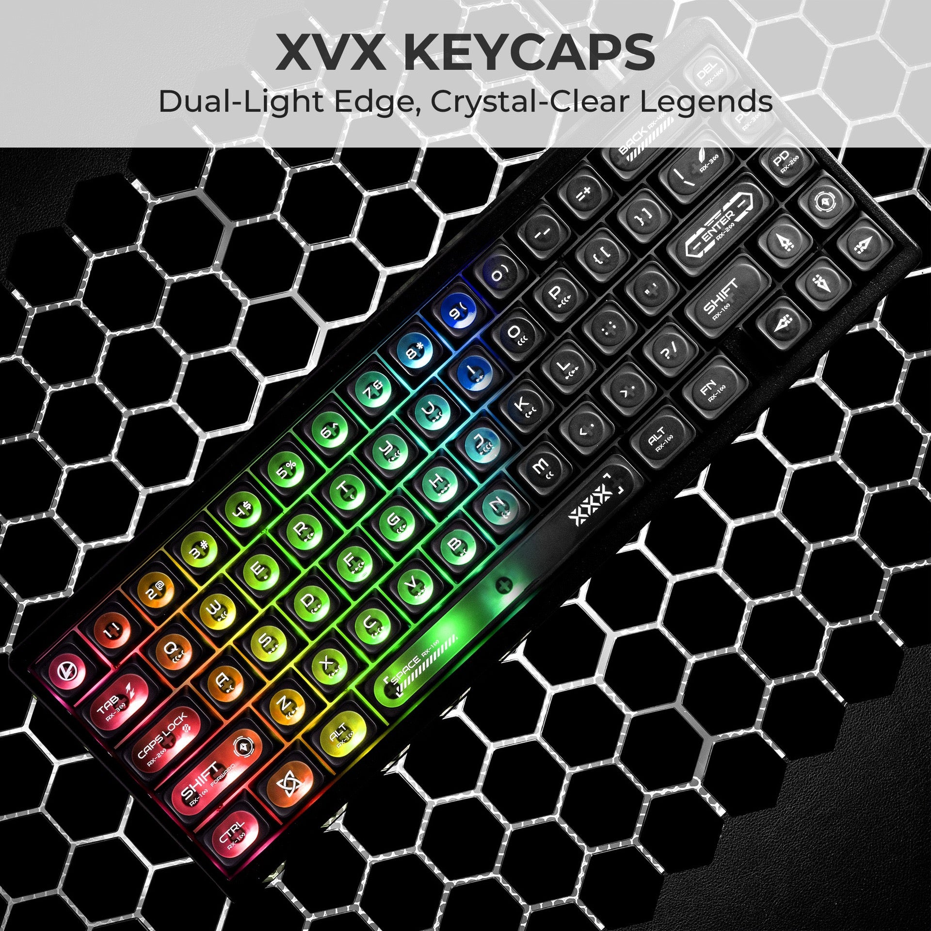 Carbon Rider Key Cap Set