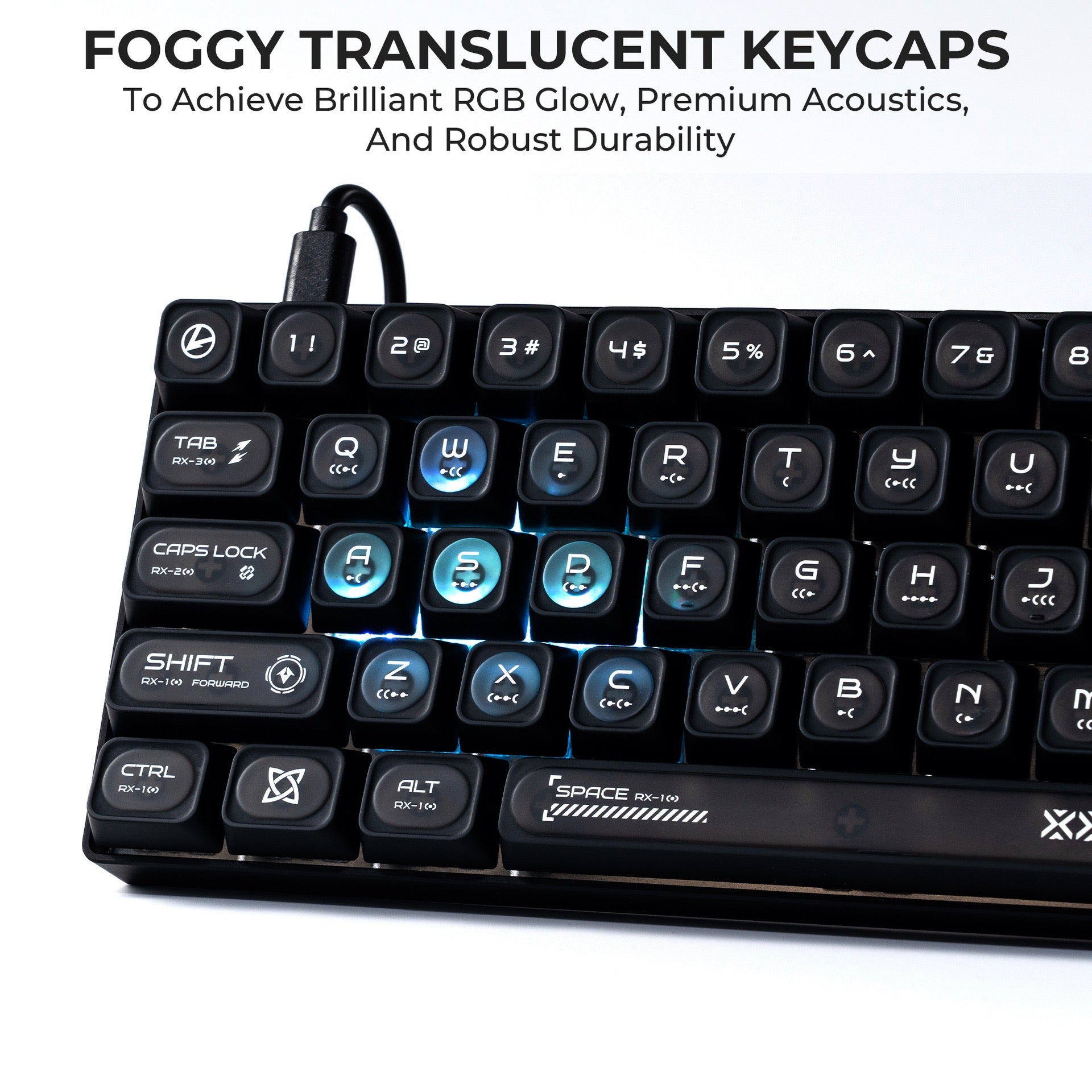 Carbon Rider Key Cap Set