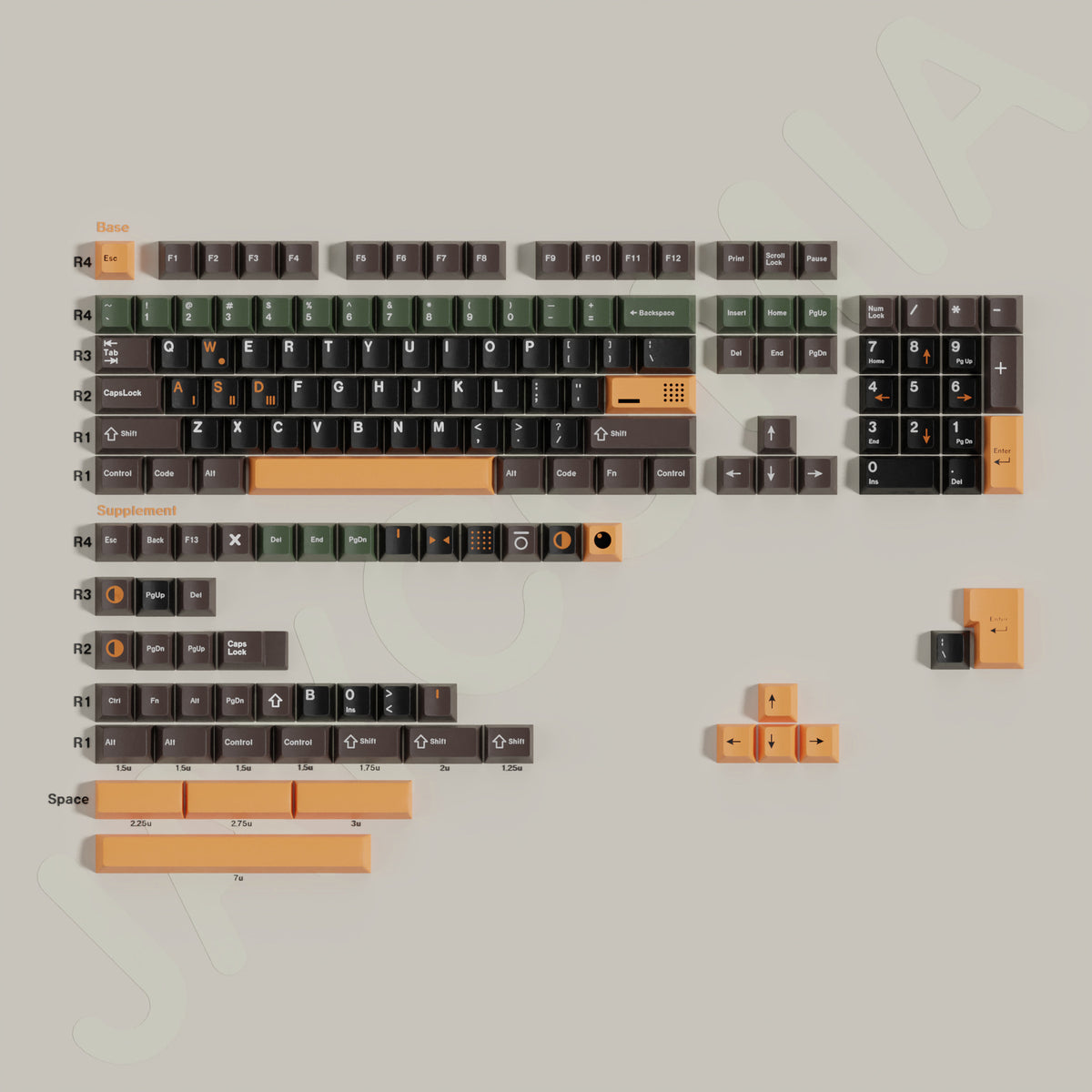 Camp Set Key Cap Set