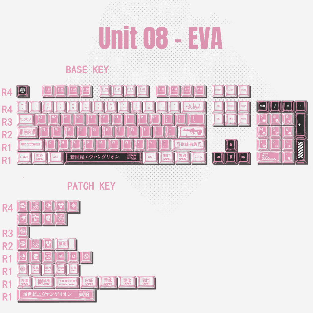 EVA Unit08 Key Cap Set