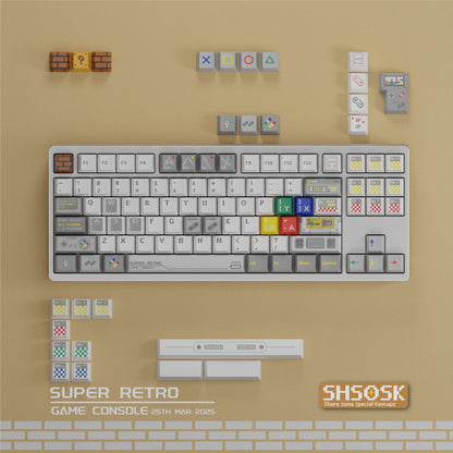Mario World Key Cap Set