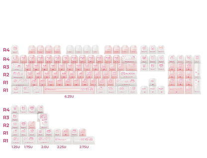 XVX Crystal Melody Key Cap Set