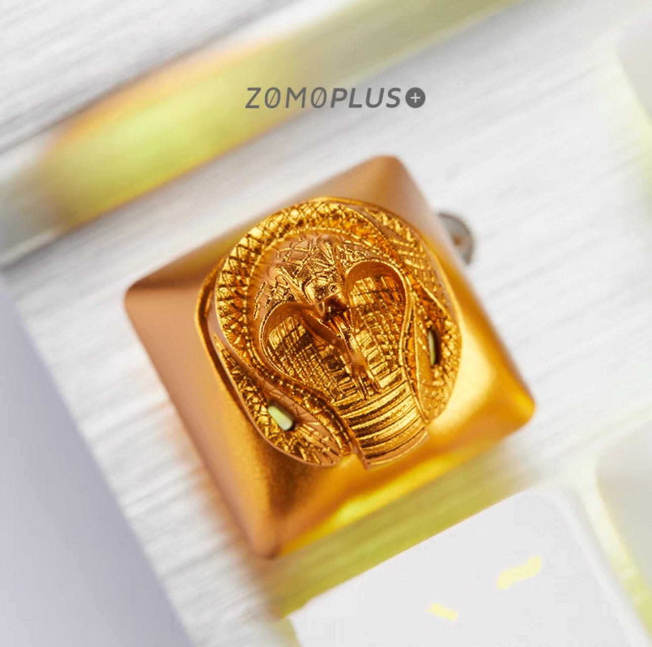 Golden Cobra Aluminium Artisan Key Caps