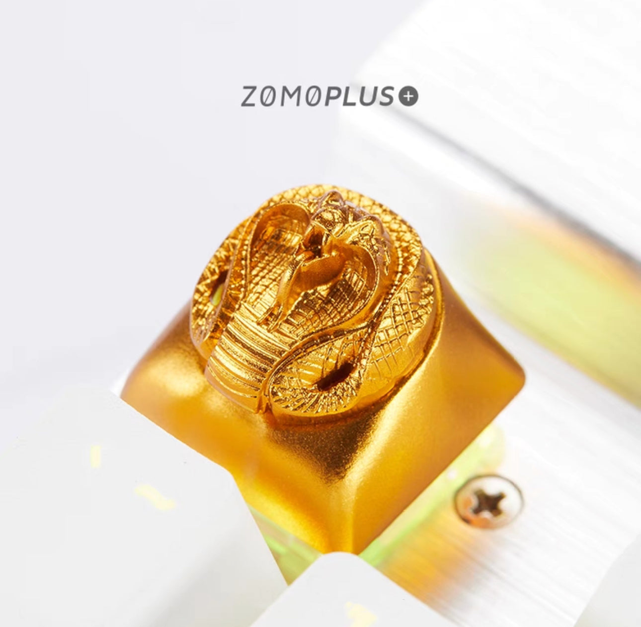 Golden Cobra Aluminium Artisan Key Caps