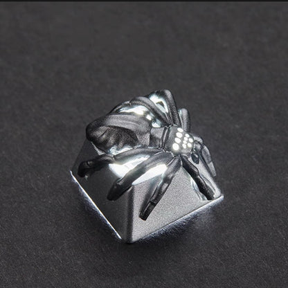 Silver Spider Aluminium Artisan Key Caps