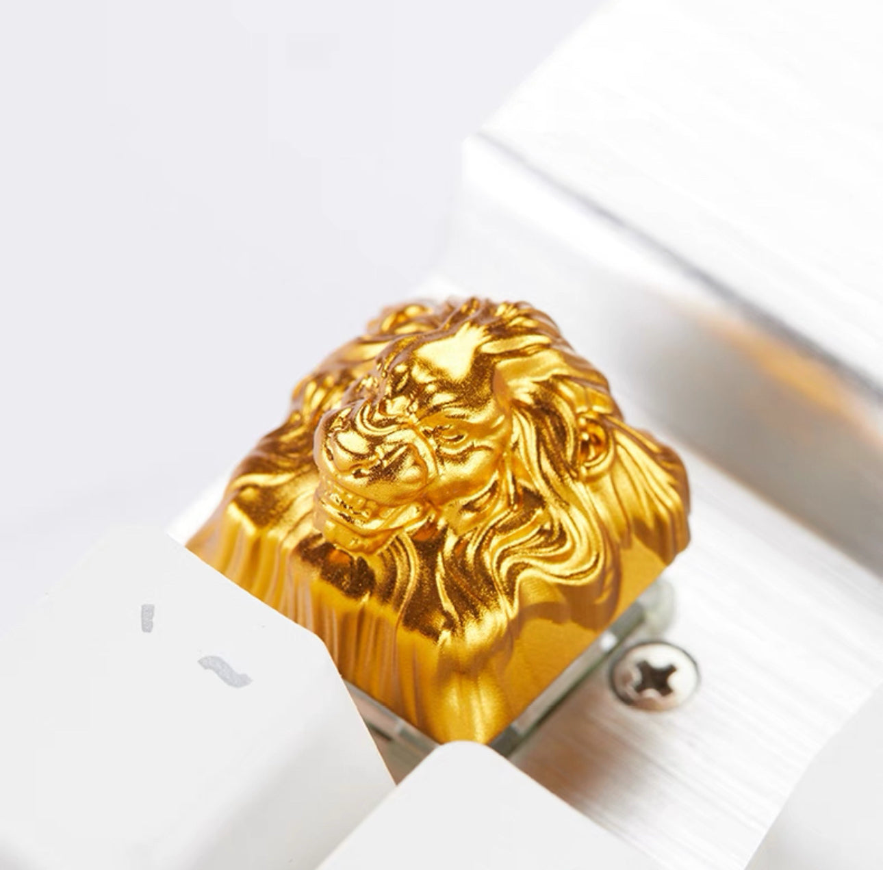 Golden Loin Aluminium Artisan Key Caps