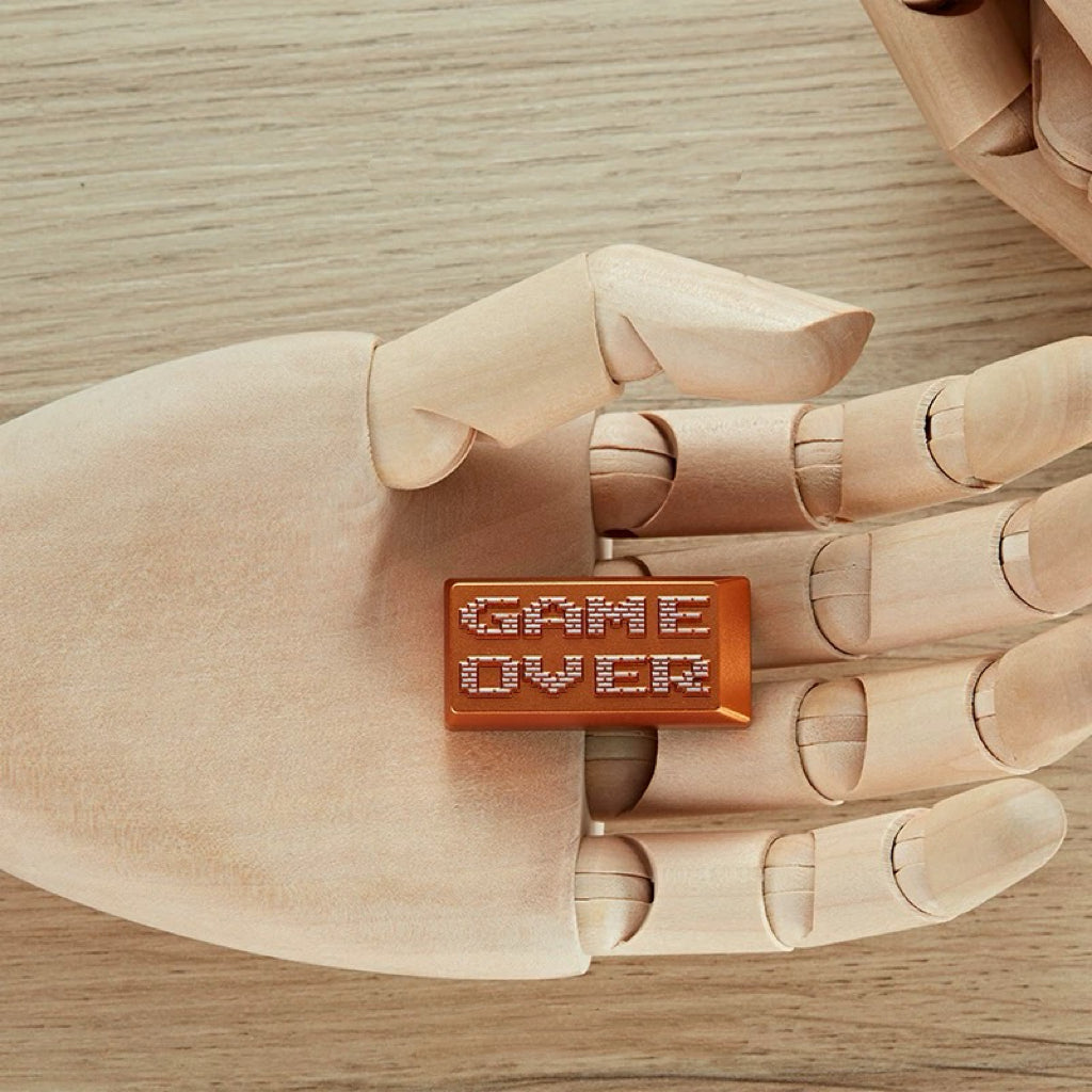 Gameover Aluminium Artisan Key Caps