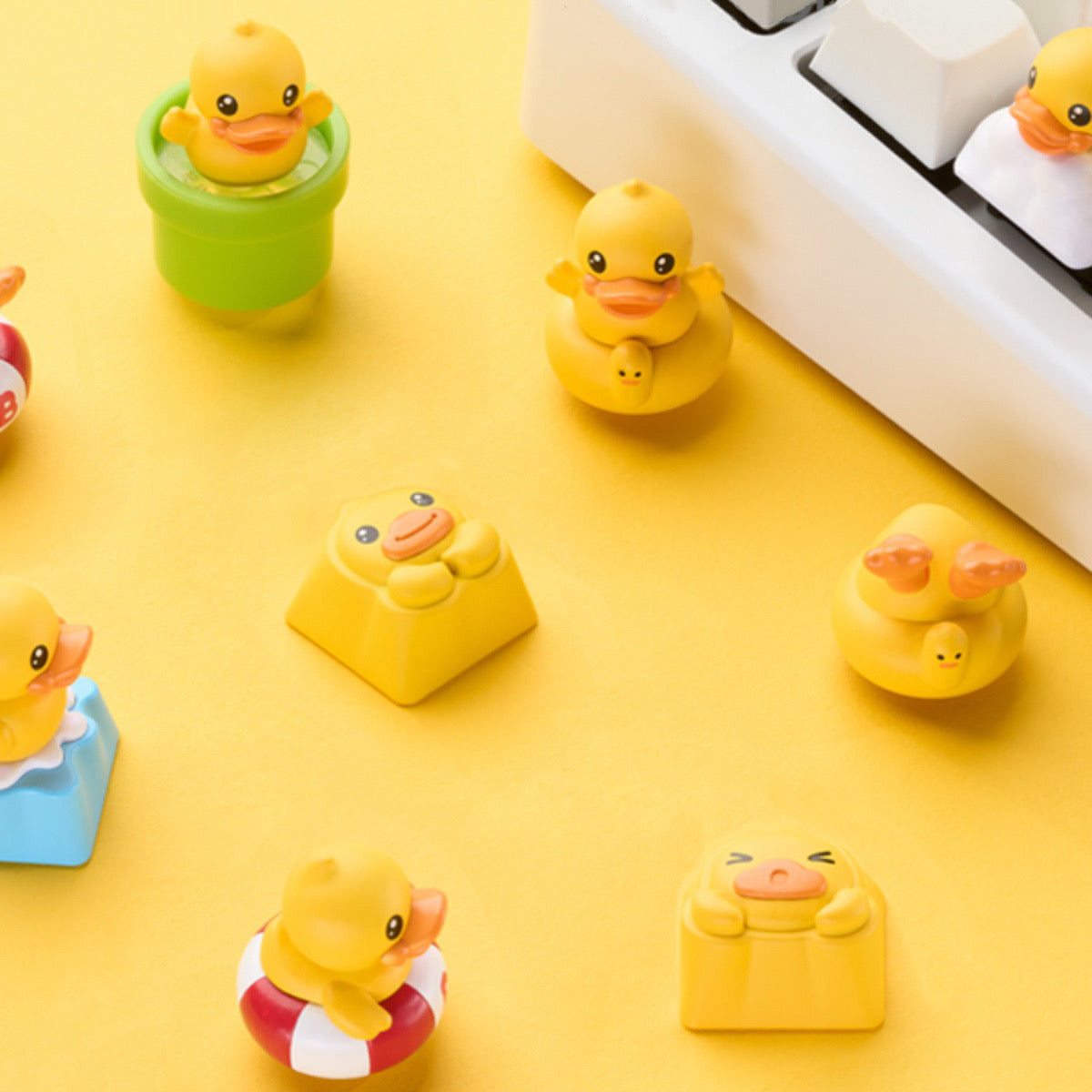 Yellow Duck Blind Box Artisan Key Cap