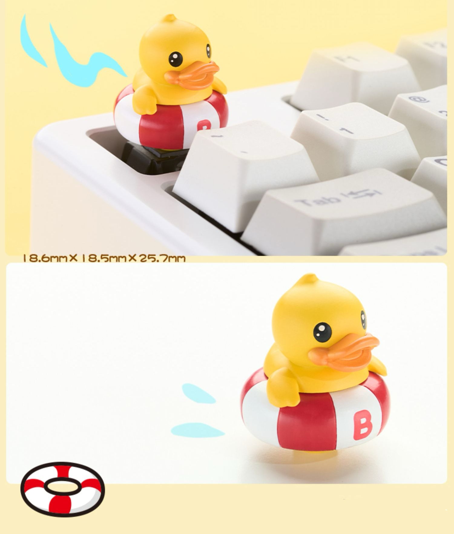 Yellow Duck Mystery Box Artisan Key Cap
