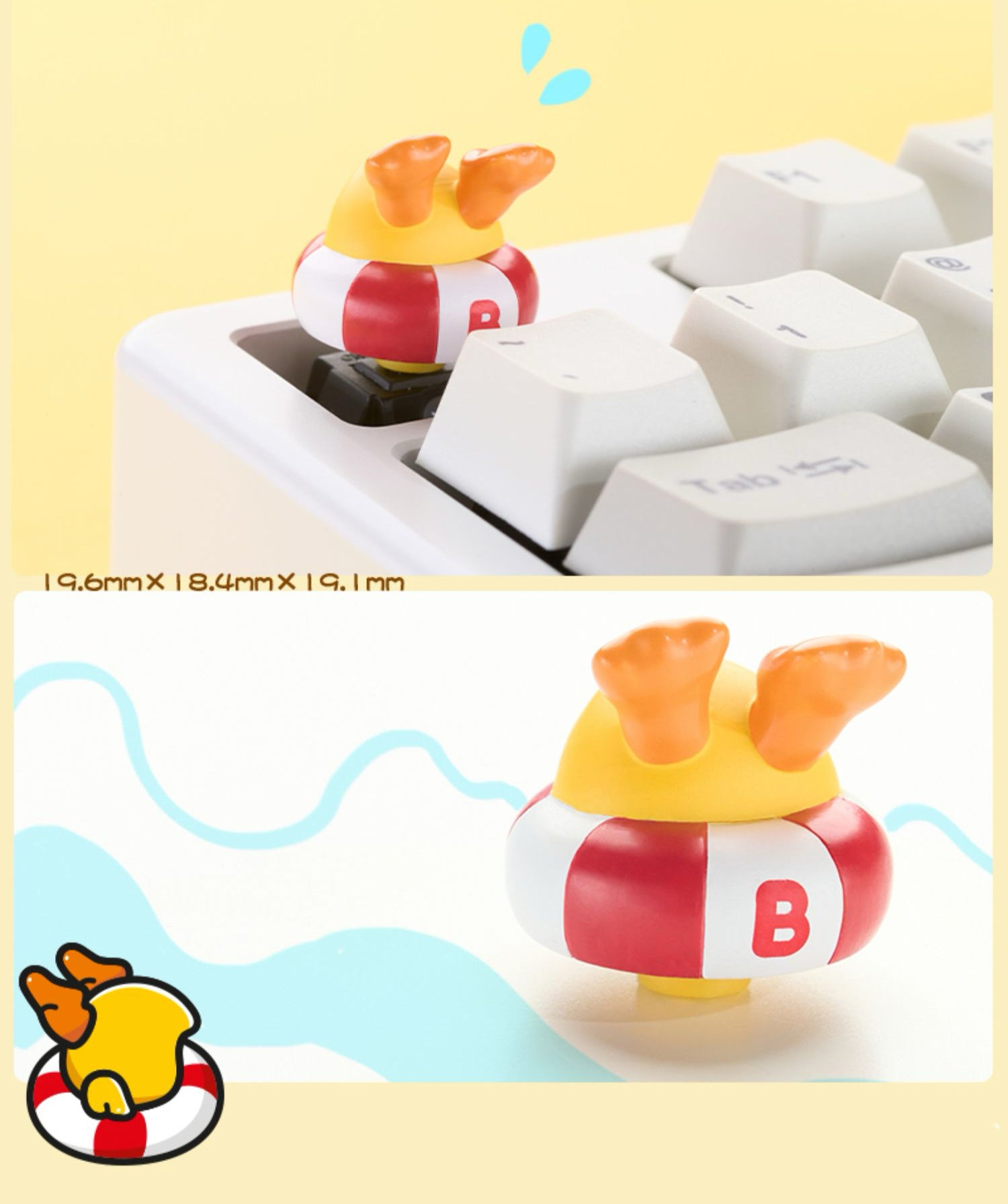 Yellow Duck Mystery Box Artisan Key Caps