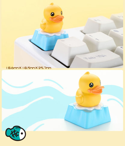 Yellow Duck Blind Box Artisan Key Cap