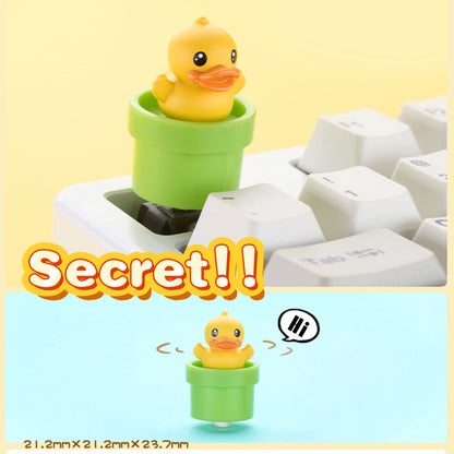 Yellow Duck Blind Box Artisan Key Cap