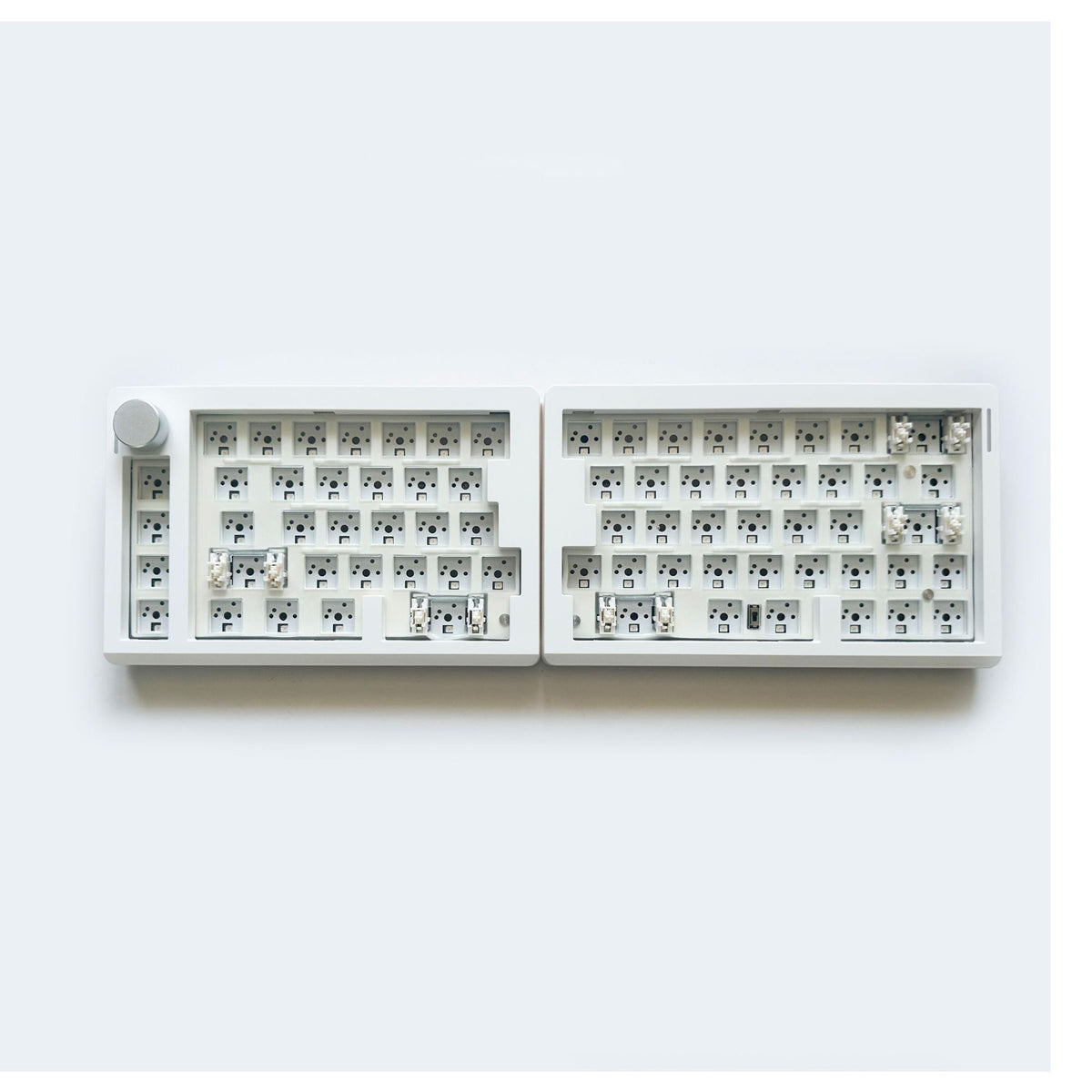 SOUL70 Creamy White | Split Mechanical Keyboard Barebone