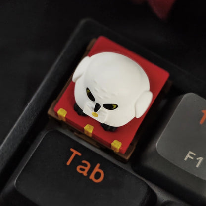 Hedwigg with Letter Artisan Key Cap