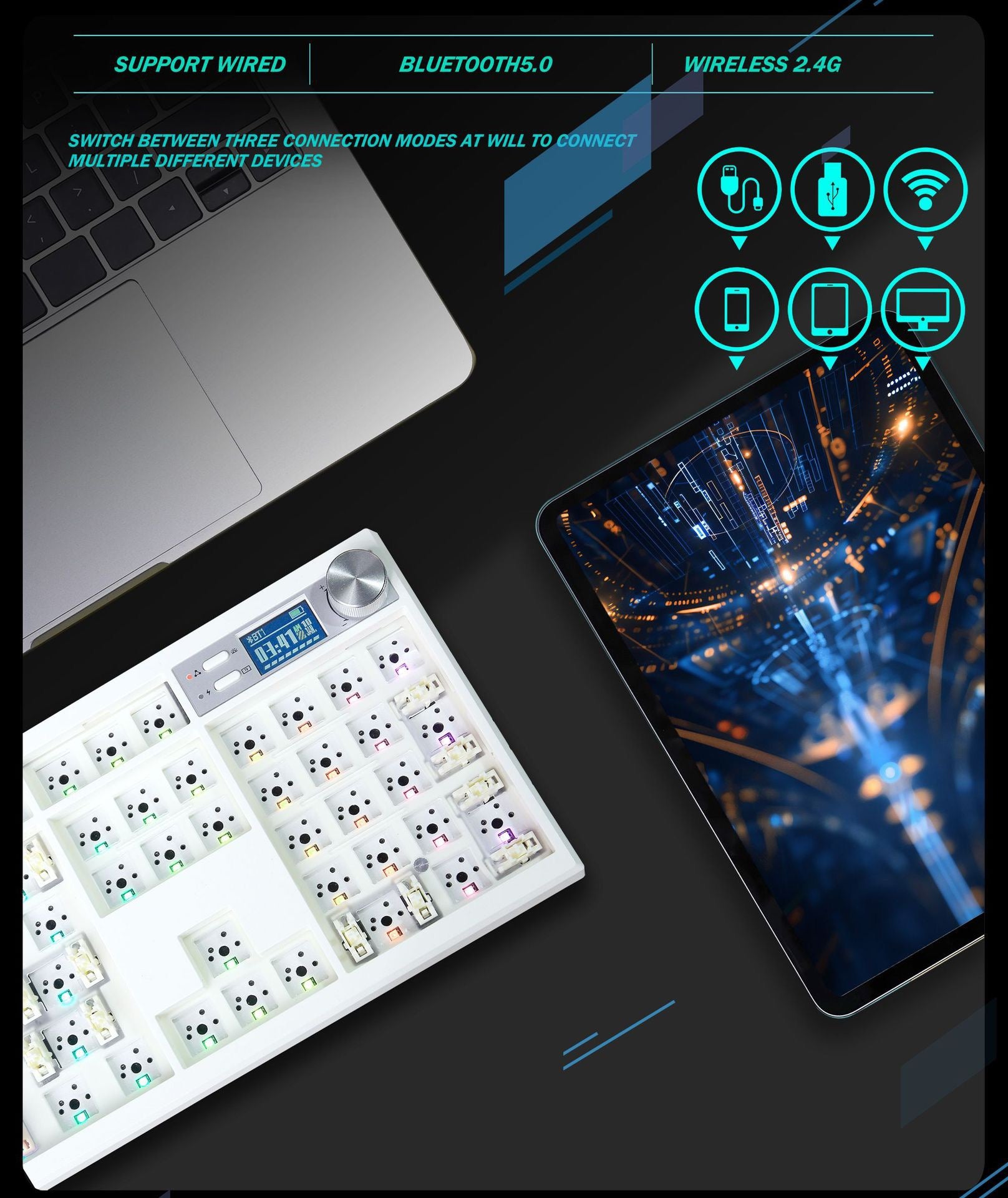 SOUL104 Customized Keyboard Barebone