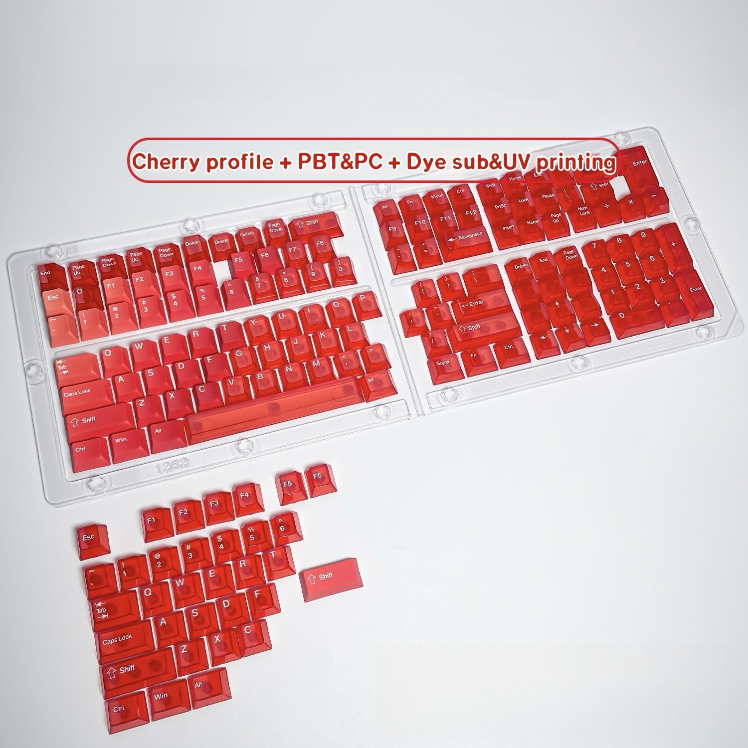 Flame Light Key Cap Set