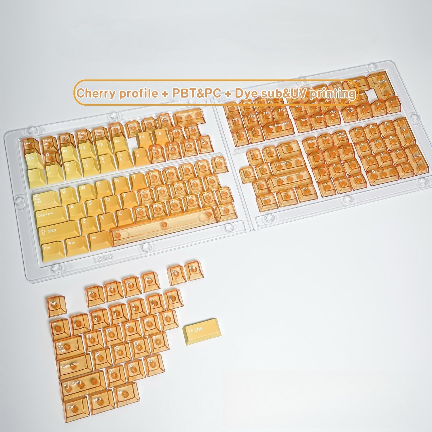 Golden Sunset Key Cap Set