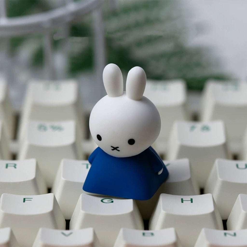 Blue Jacket Miffy Artisan Key Cap